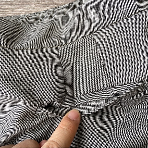 Talbots Stretch Wool Wide Leg Cropped Pants - Picture 12 of 13